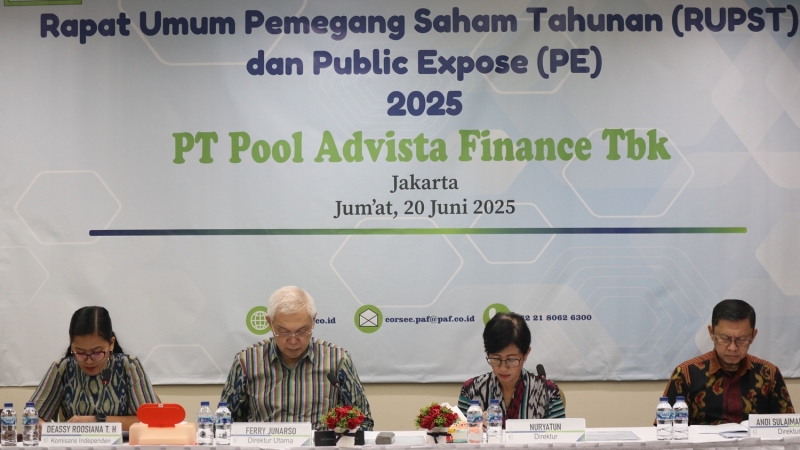 Ringkasan Risalah RUPS Tahunan 2025 PT Pool Advista Finance Tbk.